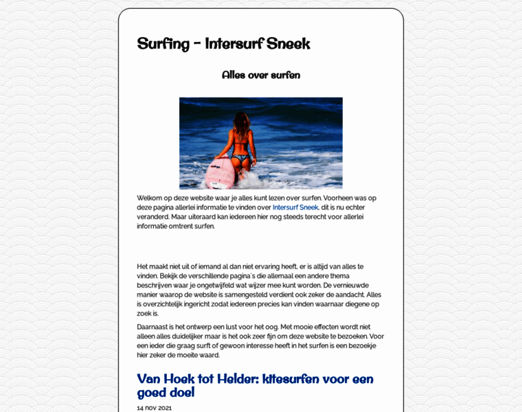 Intersurfsneek.nl thumbnail