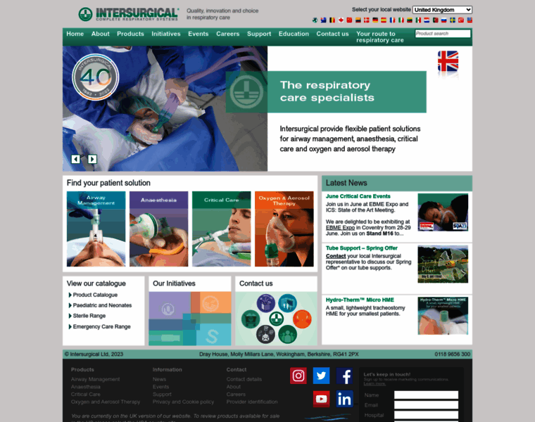 Intersurgical.co.uk thumbnail