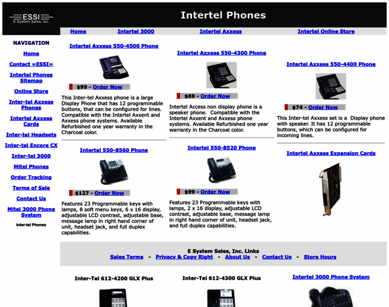 Intertel-phones.com thumbnail