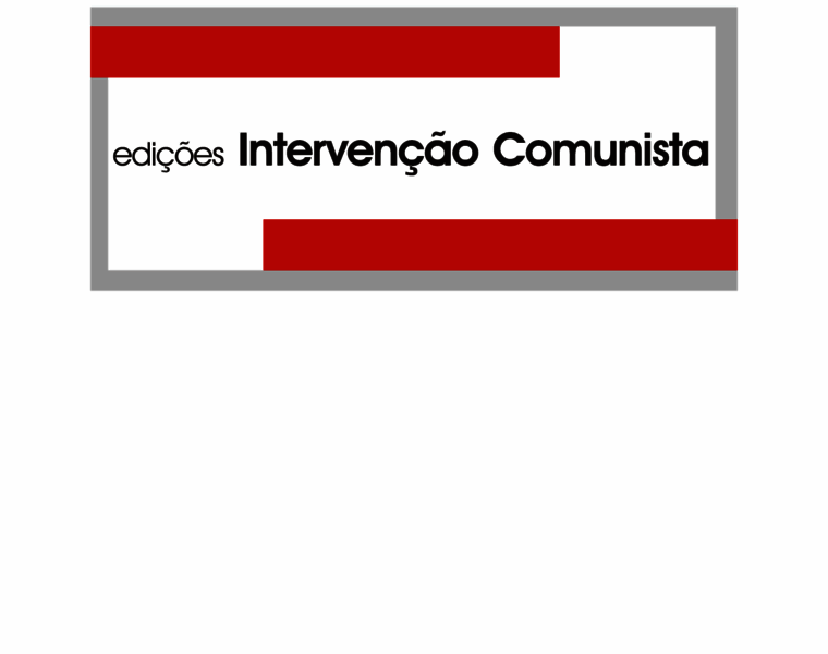 Intervencaocomunista.com thumbnail