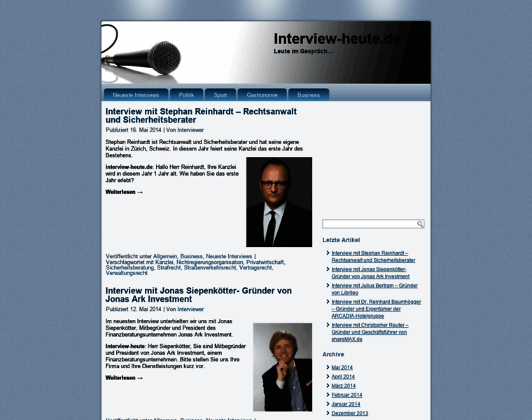 Interview-heute.de thumbnail