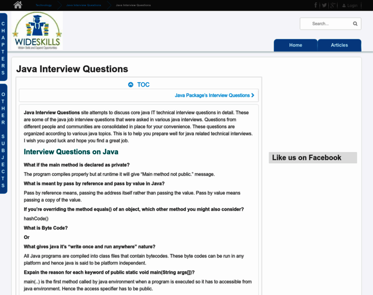 Interview-questions-java.com thumbnail