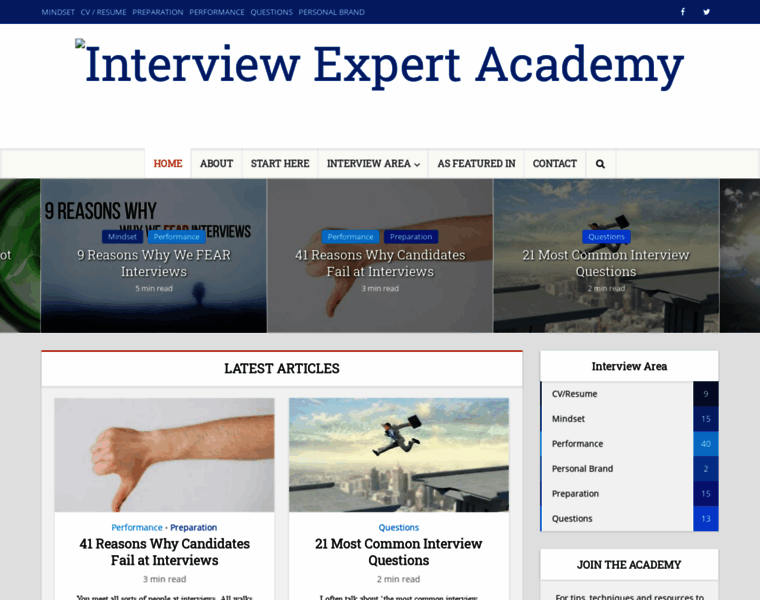 Interviewexpertacademy.com thumbnail