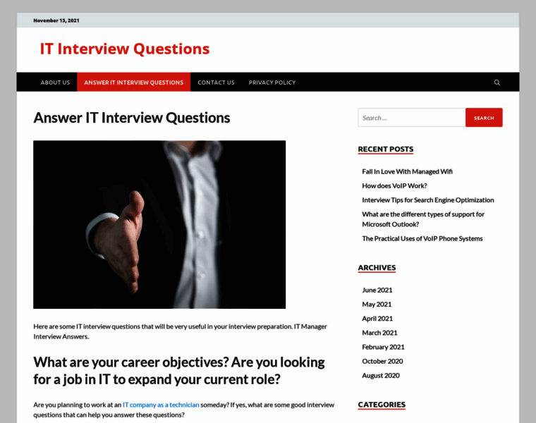 Interviewquestionsforu.com thumbnail