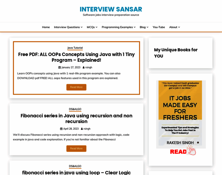 Interviewsansar.com thumbnail