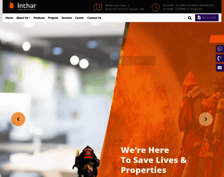 Inthar-safety.com thumbnail