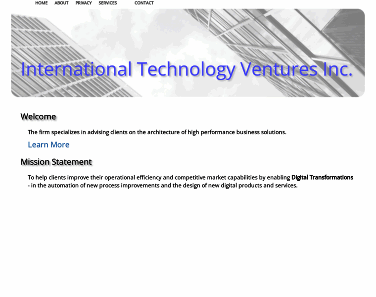 Intltechventures.com thumbnail