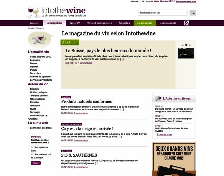 Intothewine.fr thumbnail