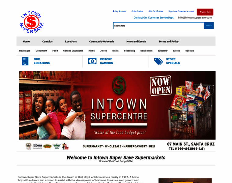 Intownsupersave.com thumbnail