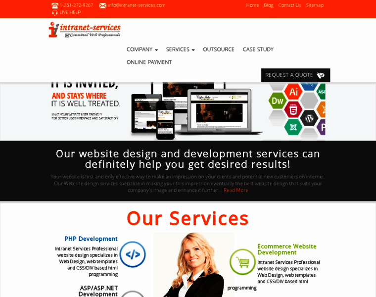 Intranet-services.com thumbnail