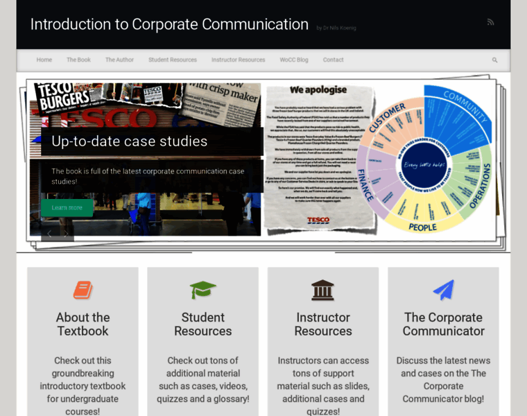 Introduction-to-corporate-communication.com thumbnail