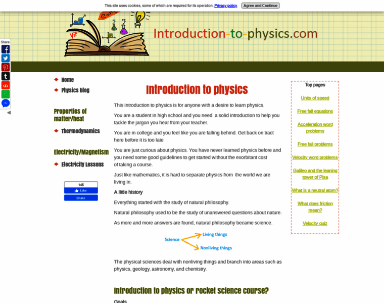 Introduction-to-physics.com thumbnail