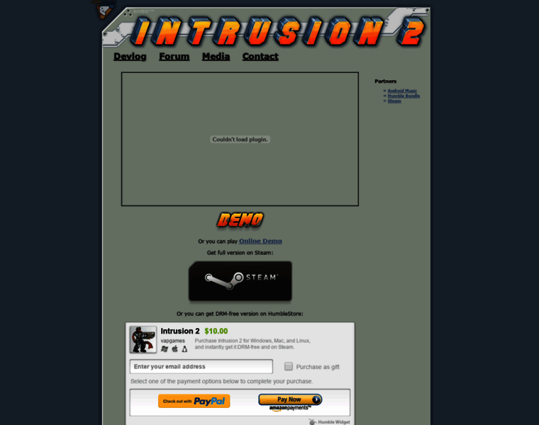 Intrusion2.com thumbnail