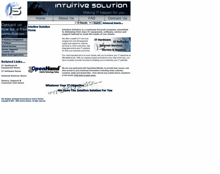 Intuitivesolution.net thumbnail