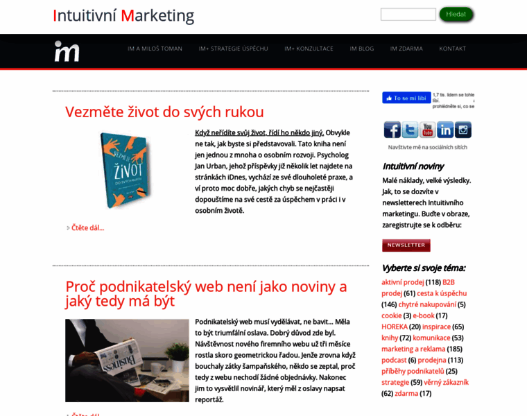 Intuitivnimarketing.cz thumbnail