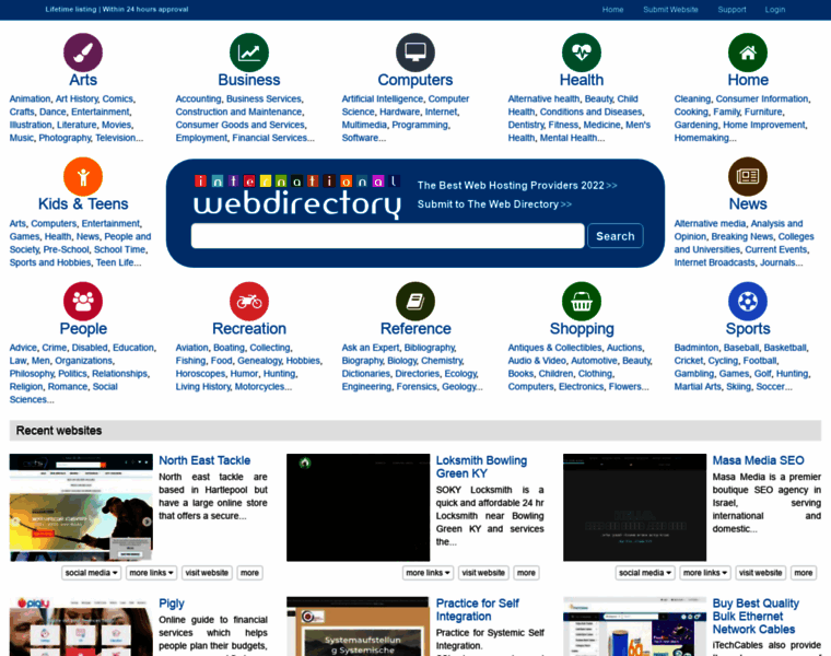 Intwebdirectory.com thumbnail