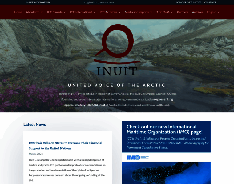 Inuitcircumpolar.com thumbnail