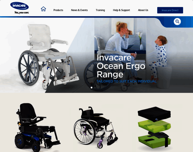 Invacare.ie thumbnail