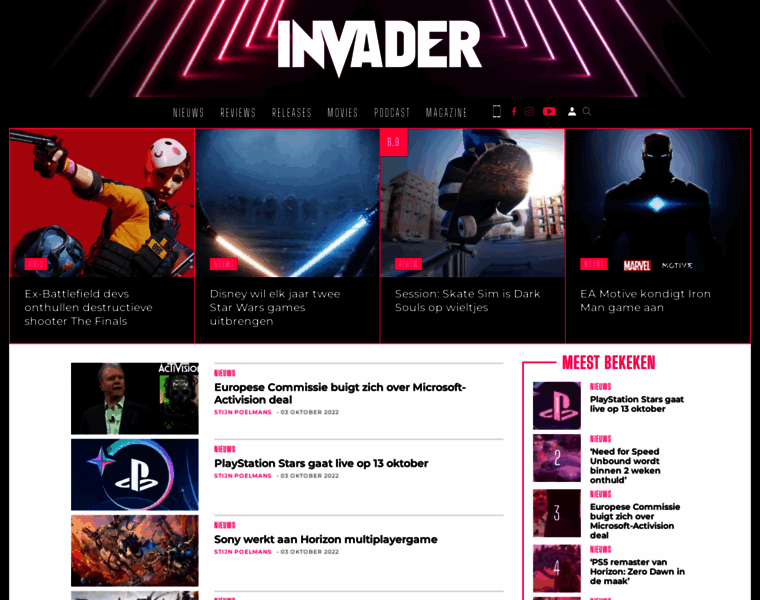 Invader.be thumbnail