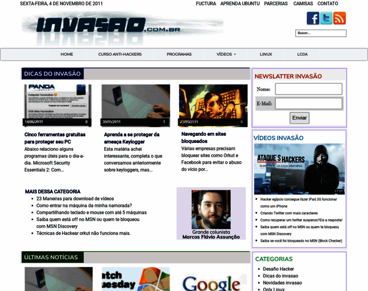 Invasao.com.br thumbnail