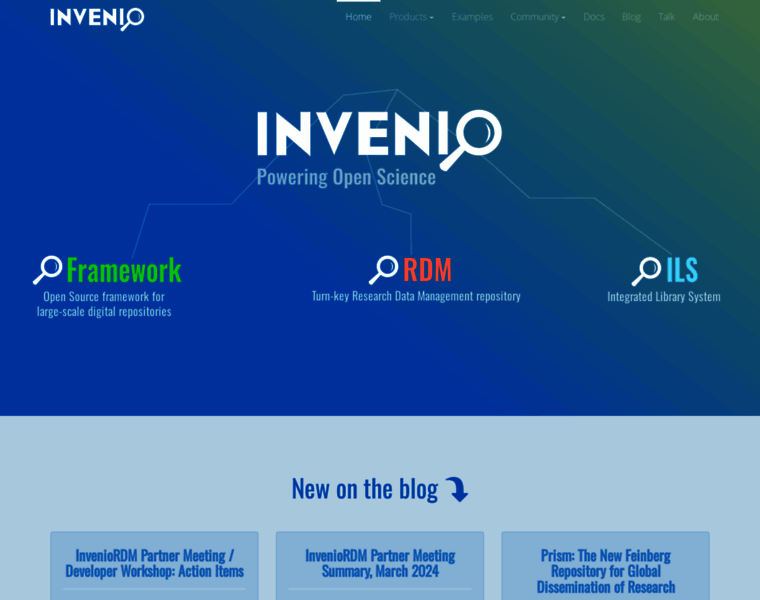 Invenio-software.org thumbnail