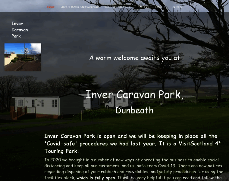 Inver-caravan-park.co.uk thumbnail