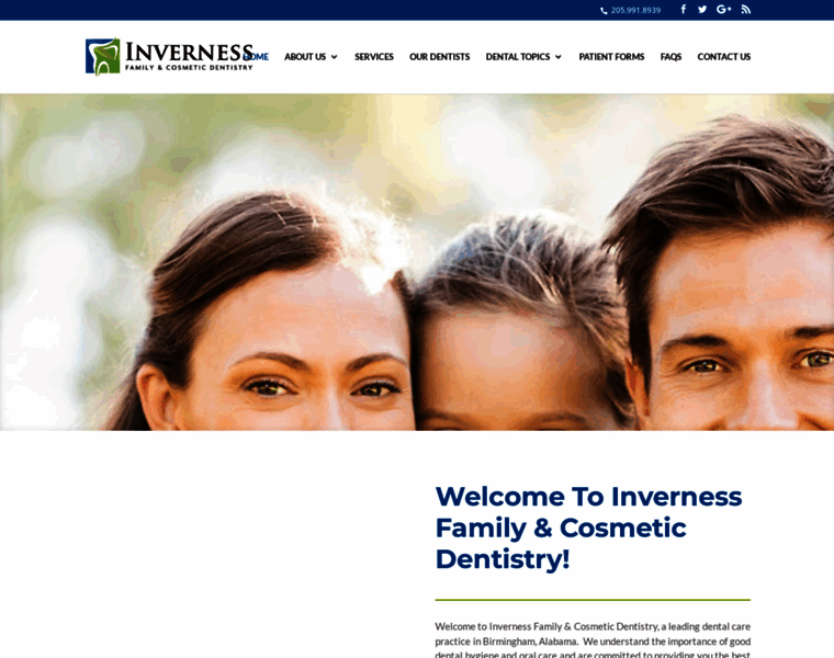 Invernessfamilydentistry.com thumbnail