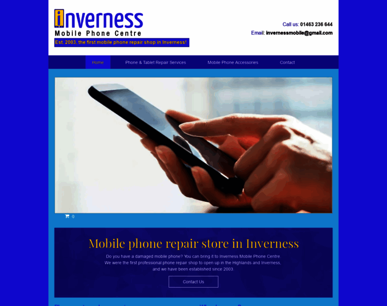 Invernessmobilephonecentre.co.uk thumbnail