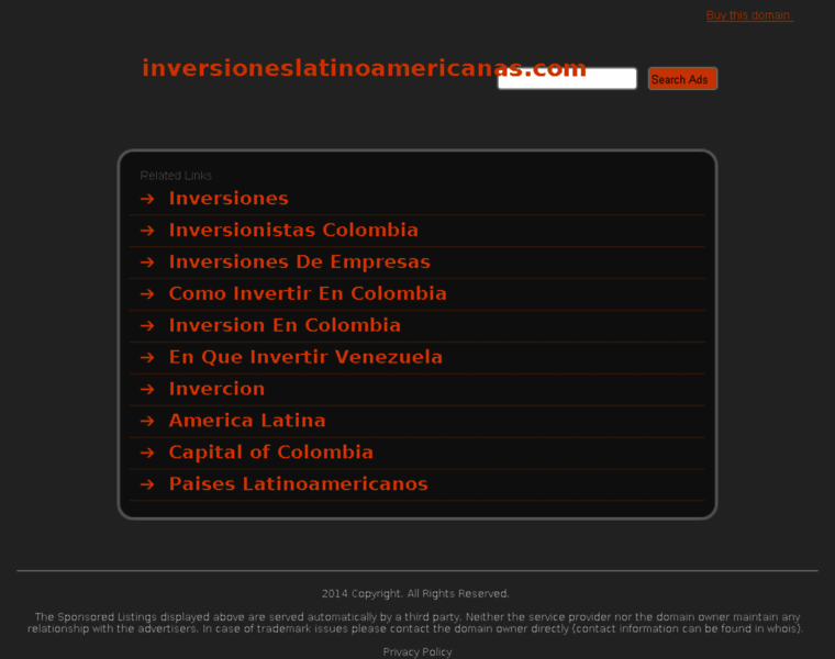 Inversioneslatinoamericanas.com thumbnail
