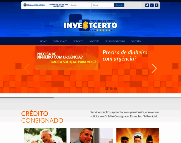 Investcertonet.com.br thumbnail