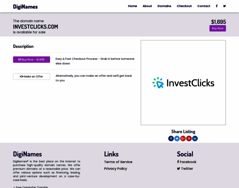 Investclicks.com thumbnail