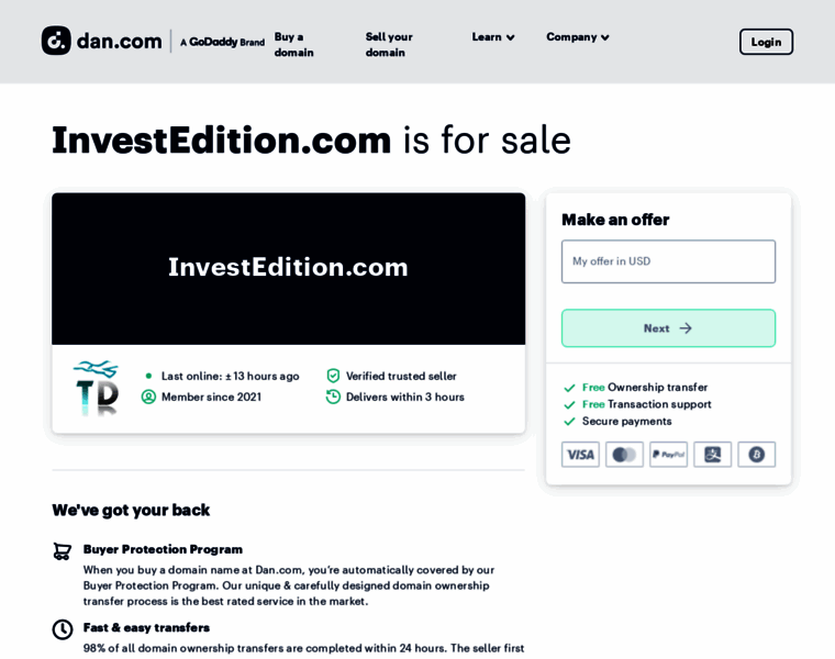 Investedition.com thumbnail