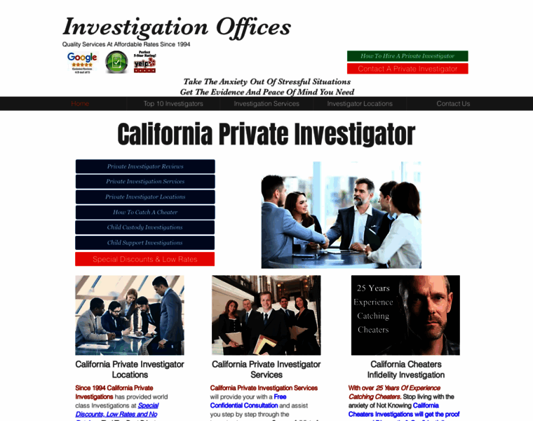 Investigationoffices.com thumbnail