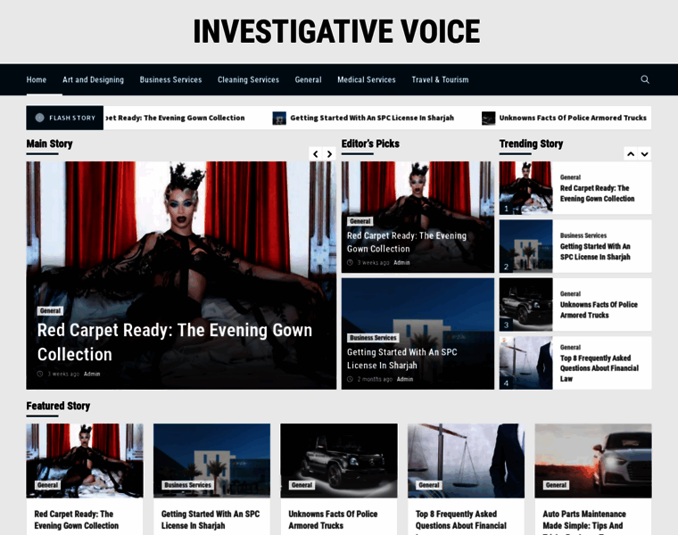 Investigativevoice.com thumbnail