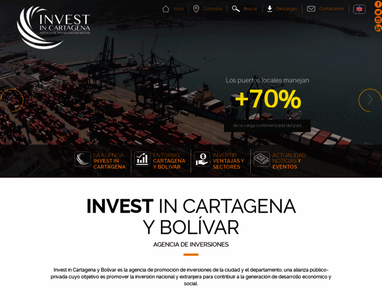 Investincartagena.com thumbnail