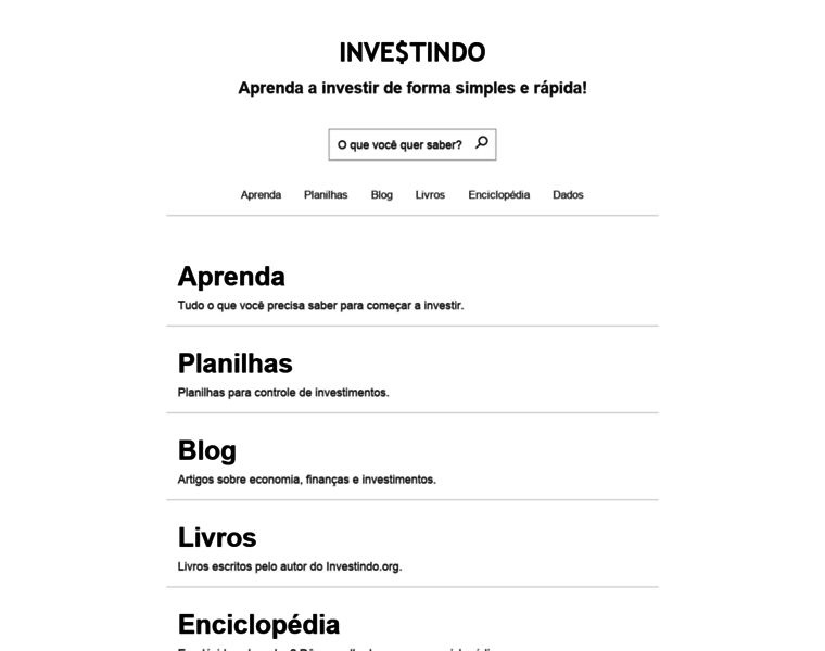 Investindo.org thumbnail