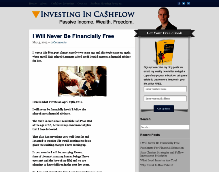 Investingincashflow.com thumbnail
