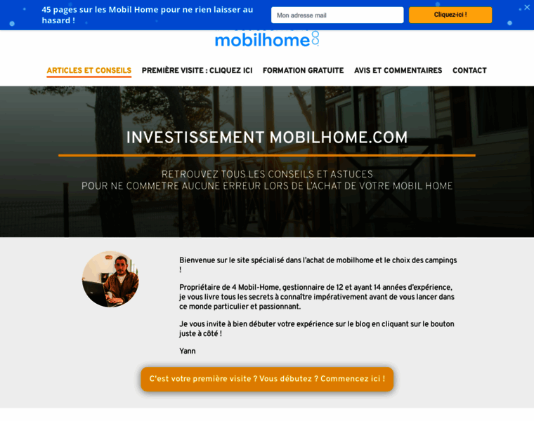 Investissementmobilhome.com thumbnail