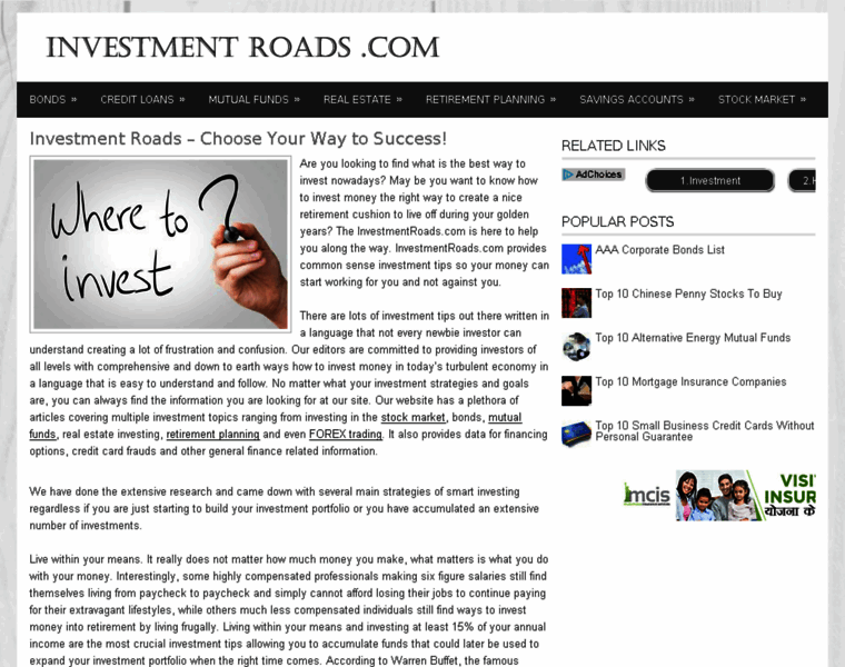 Investmentadvisortips.com thumbnail