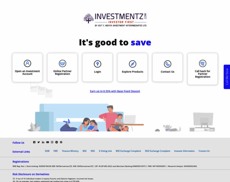 Investmentz.co.in thumbnail