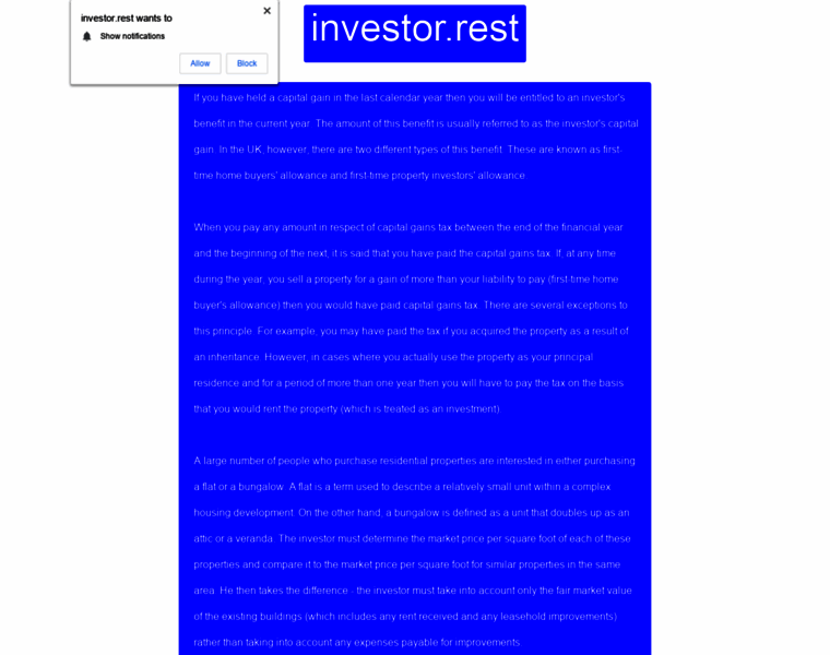 Investor.rest thumbnail