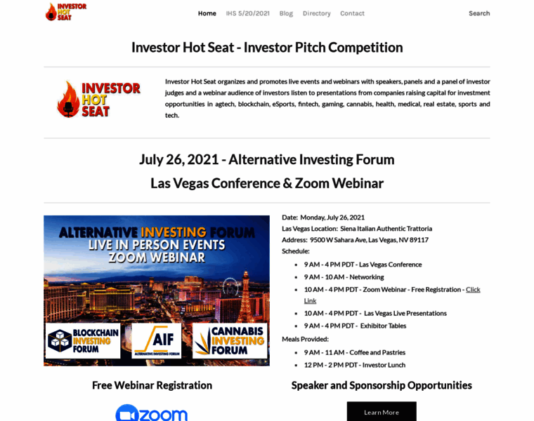 Investorhotseat.com thumbnail