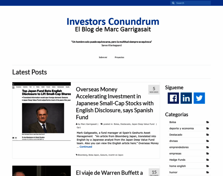 Investorsconundrum.com thumbnail