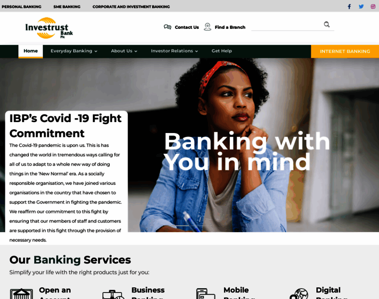 Investrustbank.co.zm thumbnail