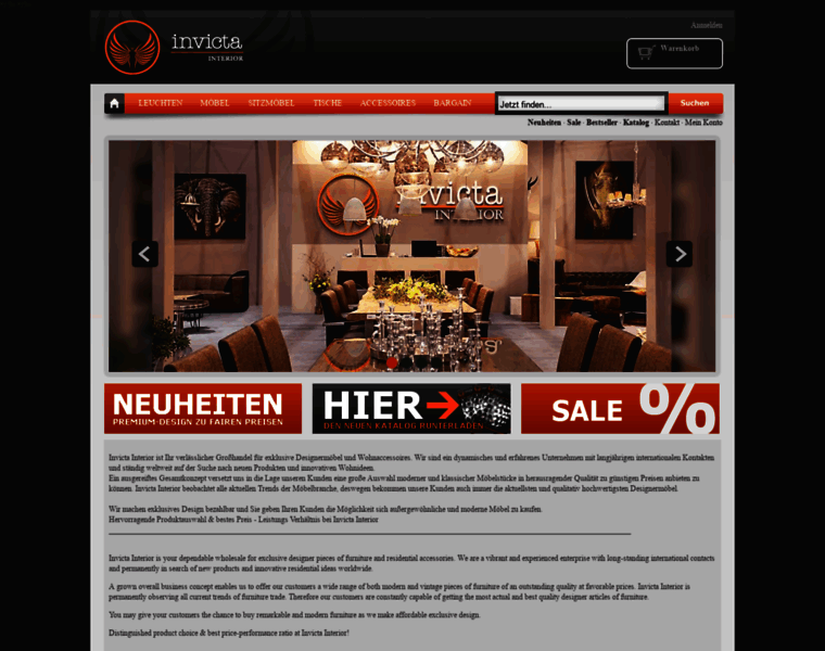 Invicta-interior.com thumbnail