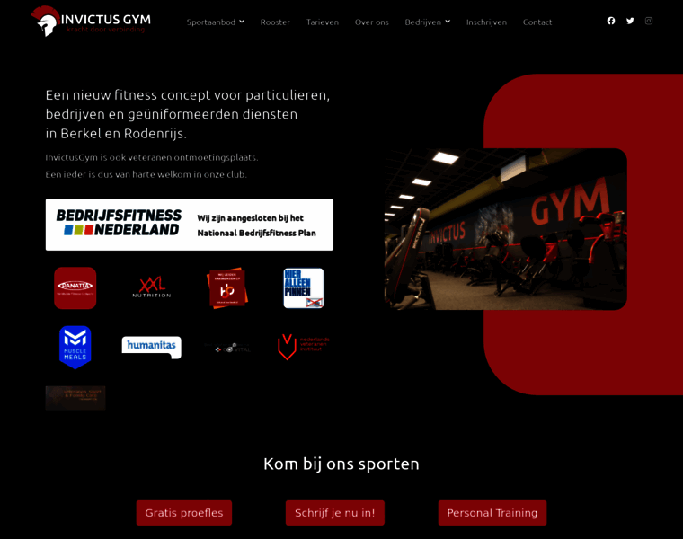 Invictusgym.nl thumbnail