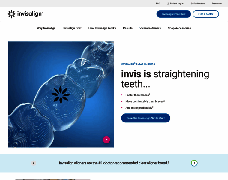 Invisalign.co.kr thumbnail Invisalign.co.kr thumbnail