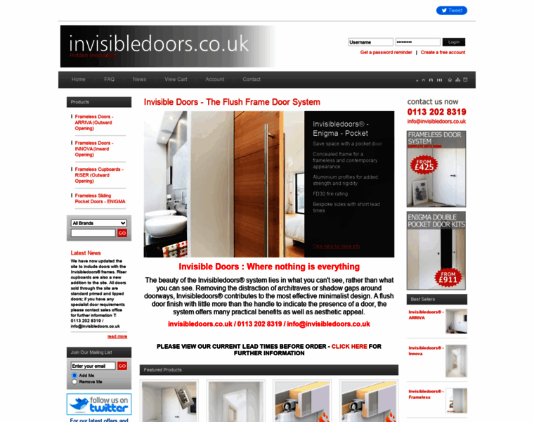 Invisibledoors.co.uk thumbnail