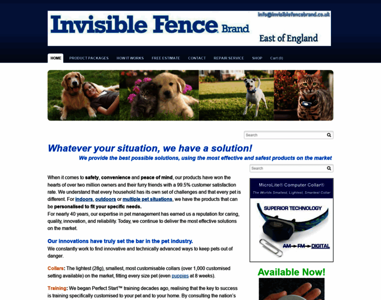 Invisiblefencebrand.co.uk thumbnail