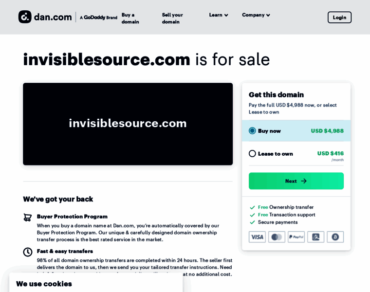 Invisiblesource.com thumbnail
